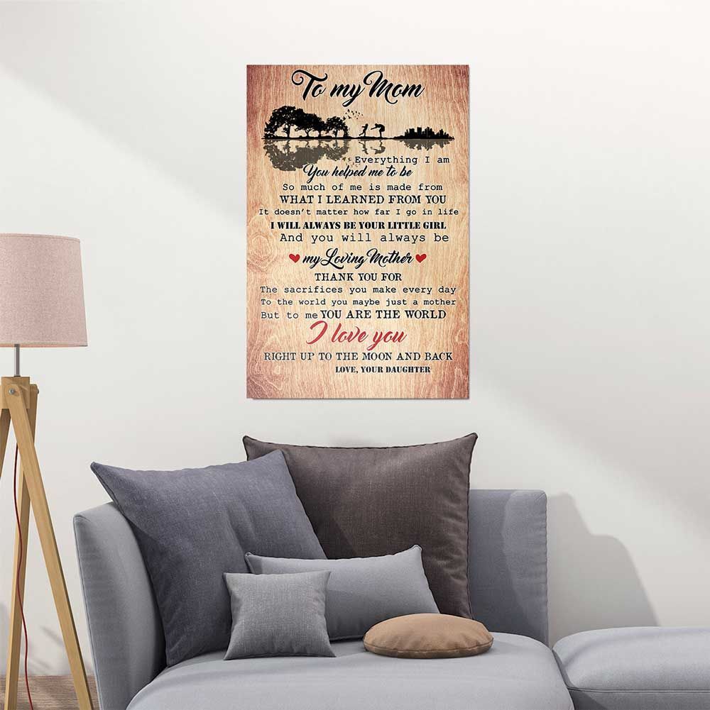 Personalized Gifts For Mom From Daughter To My Mom Meaningful Quotes Gifts Idea
