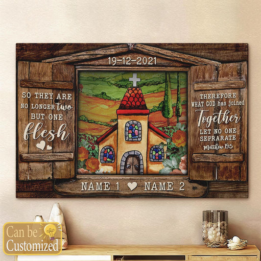 Wedding Anniversary Gifts Canvas Prints Personalized Photo Farm Church Window Wall Decor