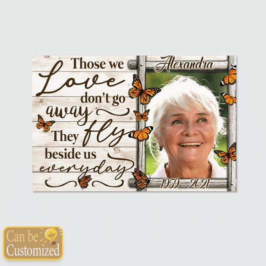 Personalized Mom Memorial Gifts Remembrance Canvas Gifts Those We Love